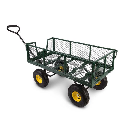 Carucior de gradina, transport, metalic, max. 300 kg, 95x52x57 cm, Handtruck
