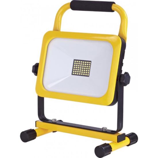 Proiector lucru, LED SMD, cu acumulator si maner, 30 W, 2300 lm, IP54, Strend Pro