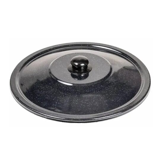 Capac emailat, pentru ceaun 14-16 L, 39 cm, Perfect Home