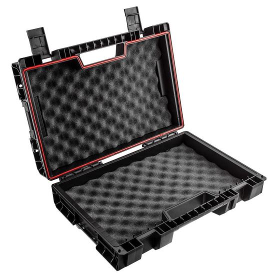 Cutie cu organizator scule electrice, plastic, 44.8x32.2x12.6 cm, Graphite Energy