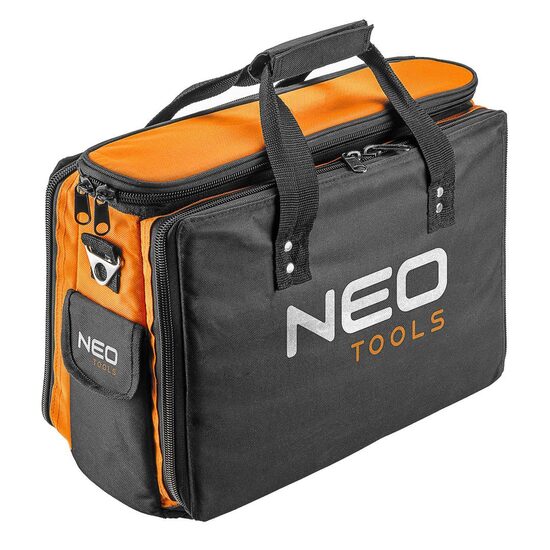 Geanta scule, cu manere si curea transport, 19 buzunare, 44x20x33 cm, NEO