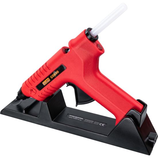 Pistol de lipit cu baton silicon, 80 W, cu suport si incarcator, 11 mm, Richmann Exclusive