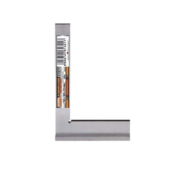 Echer (vinclu) tamplar/dulgher, cu talpa, otel, 150x100 mm, Richmann Exclusive