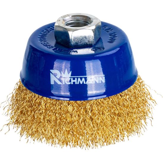 Perie sarma alama, tip cupa, M14, 75 mm, Richmann