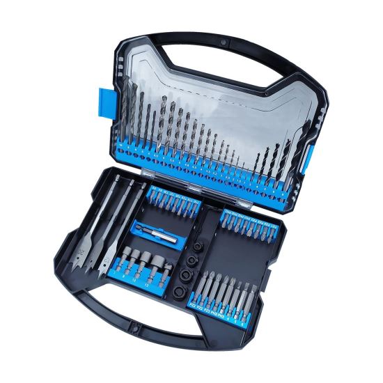 Set burghie combinate, varfuri si capete tubulare, 62 buc, 1/4'' , Richmann