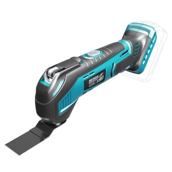 Multifunctional cu vibratii, 18V Li-ion (acumulator neinclus), prindere automata, SAS+ALL, Dedra