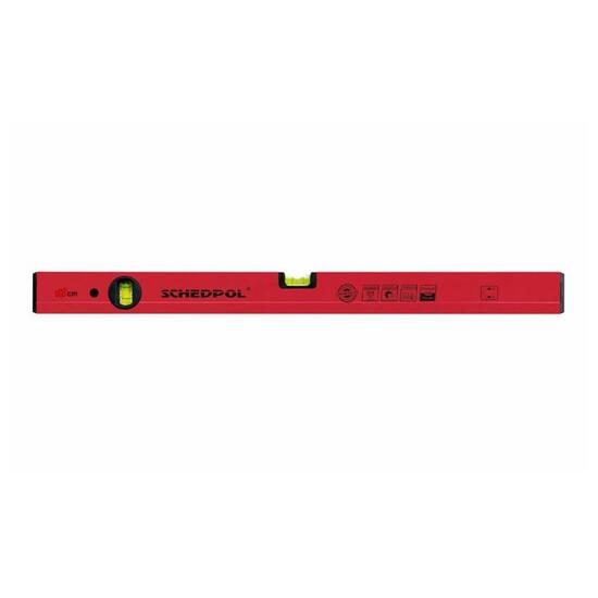 Nivela, boloboc, Schedpol, aluminiu, cu magnet, 2 bule, 60 cm