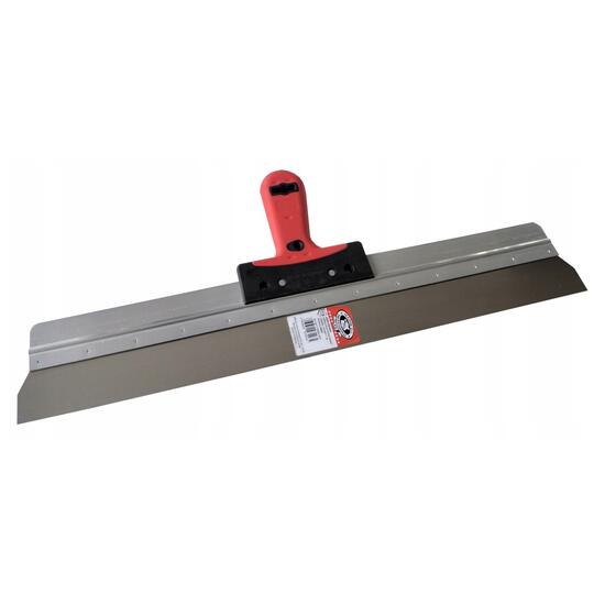 Spaclu inox fatade, 68x6 cm x 0.5 mm, maner soft, Popular, Olejnik