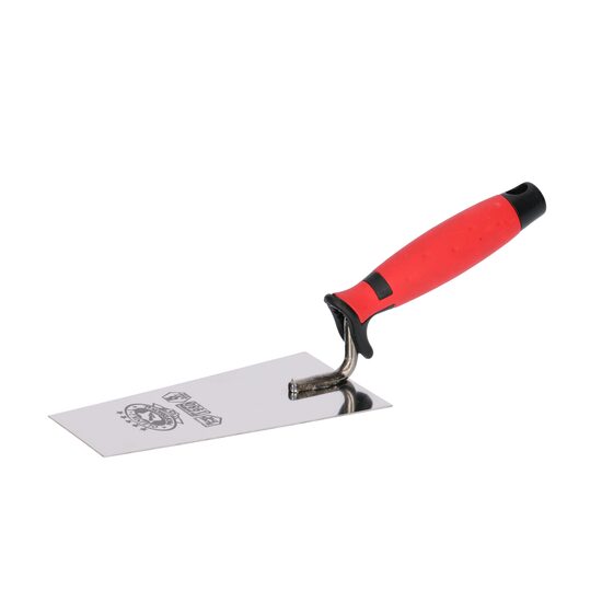 Mistrie inox, trapez, ingusta, sudura in puncte, 16 cm, maner soft, Olejnik