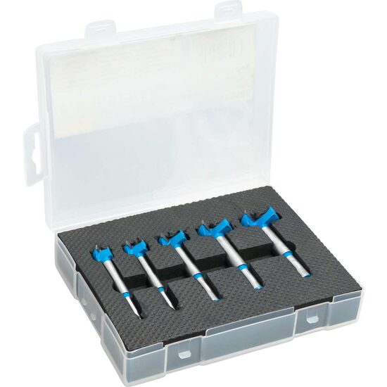 Set 5 freze pentru lemn, HSS, 15-35 mm, Richmann Exclusive