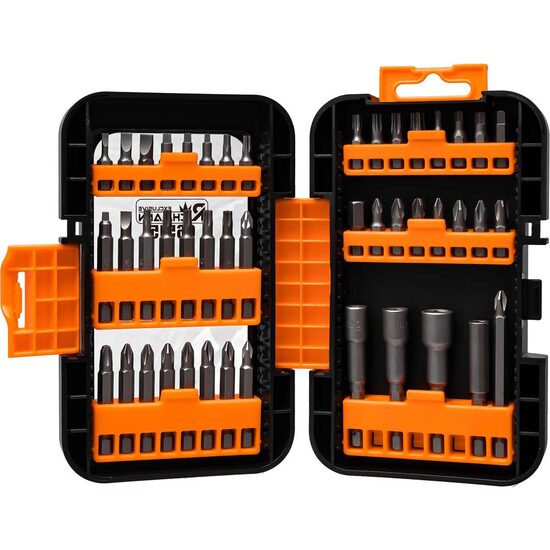 Set varfuri, biti, cu adaptor magnetic, 45 buc, 25 mm, Richmann Exclusive