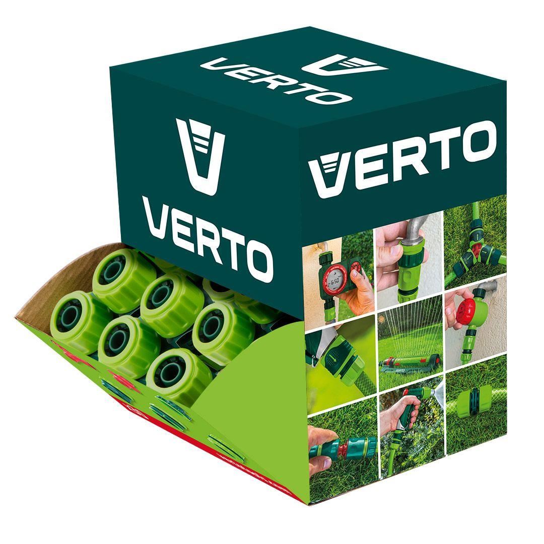 Set mufe furtun, 1/2", 30 buc, VERTO