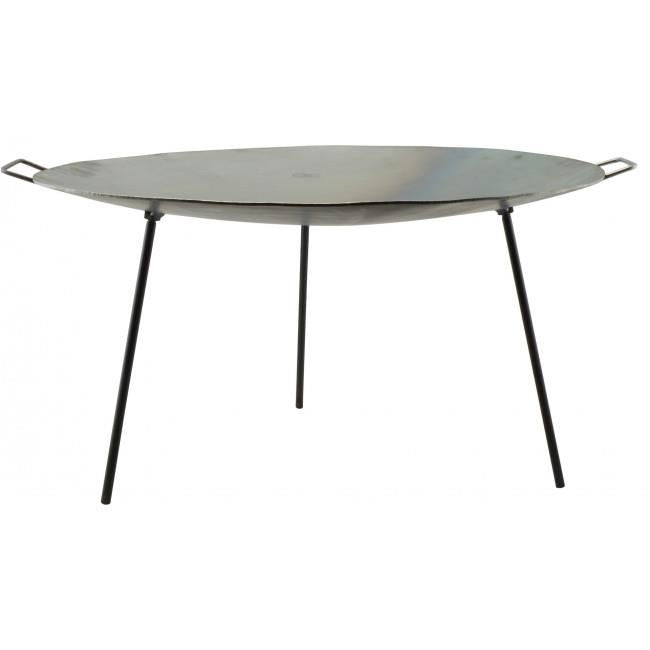 Disc pentru gratar, metalic, cu picioare, 60.5x32.3 cm, Perfect Home