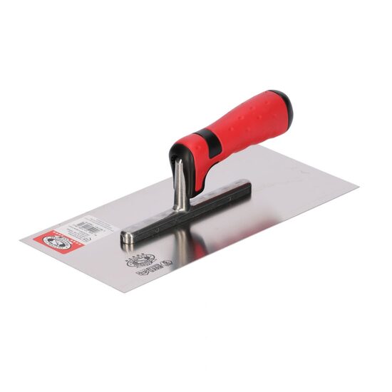 Gletiera inox, Standard, 28x13 cm x 0.7 mm, maner soft, Olejnik