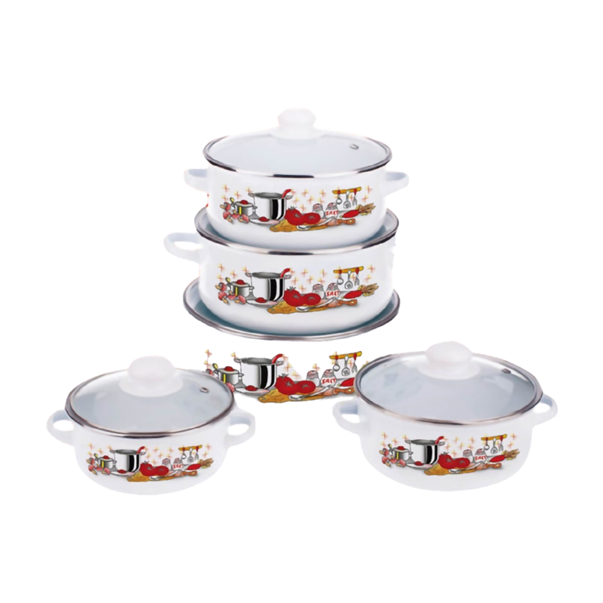 set-5-oale-emailate-cu-capac-de-sticla-16-18-20-22-24cm-37349
