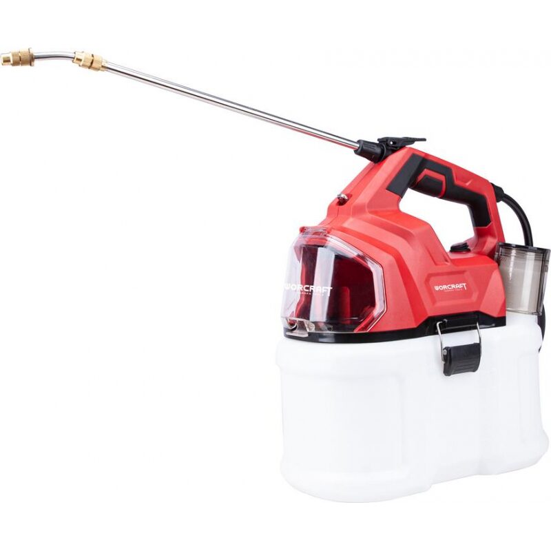 Pulverizator gradina, pompa de stropit, vermorel, electric, 20V Li-ion (acumulator neinclus), 8 L, Worcraft