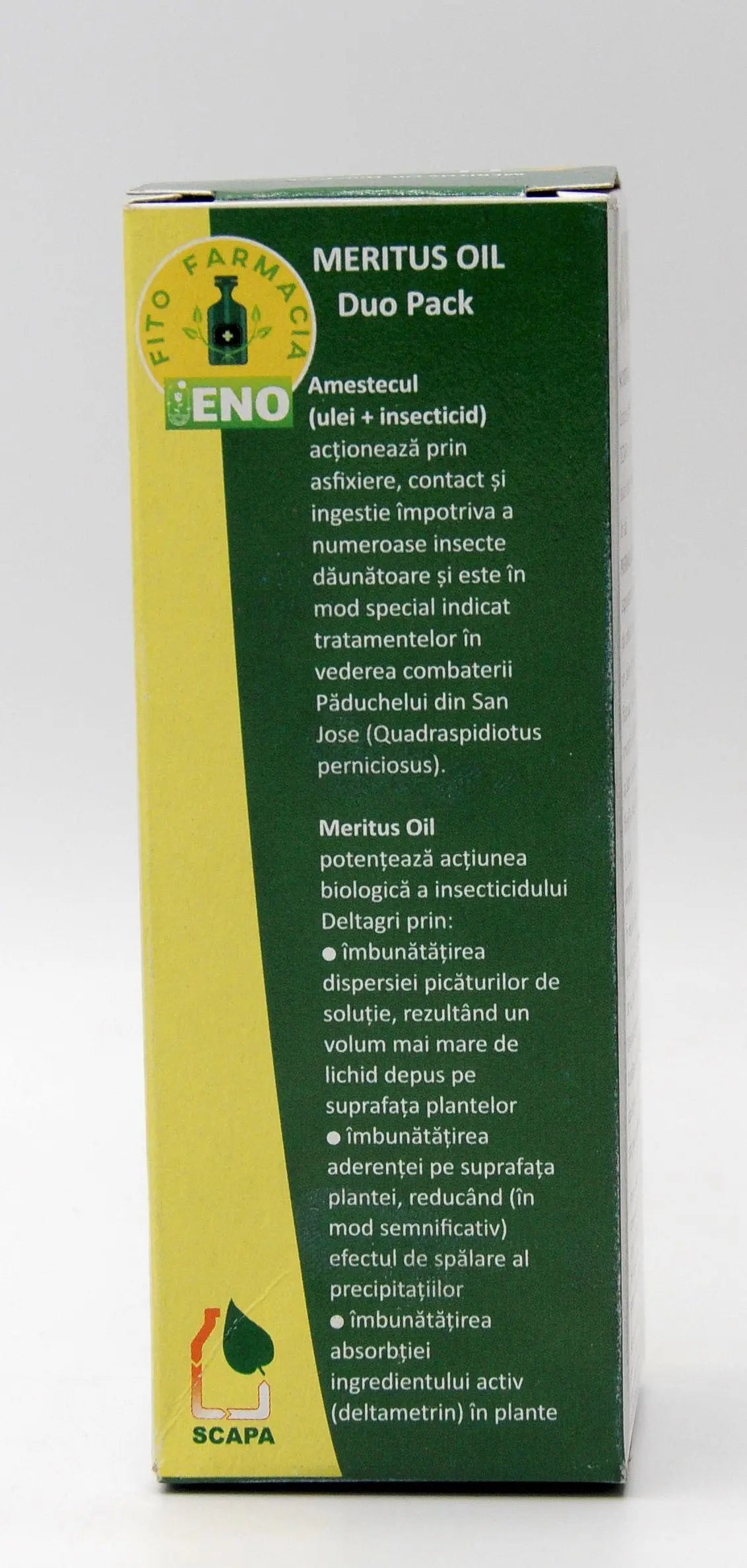 Pachet ULEI HORTICOL + INSECTICID - Tratament de Iarna - 13 L apa