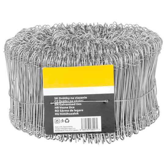 Set 3000 bucle de sarma pentru legat otel beton, 1.1x140 mm