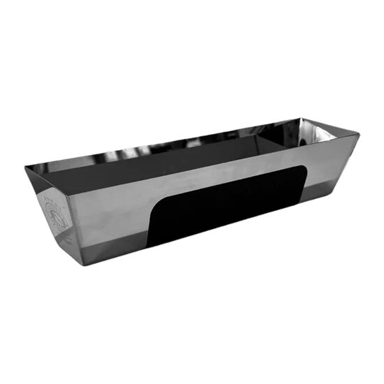 Tava glet, inox, 35x10 cm, Olejnik