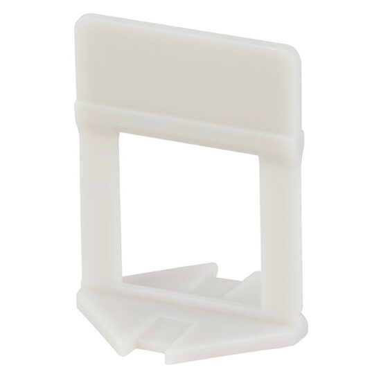 Set 100 distantiere/cleme/clipsuri pentru nivelare si aliniere a placilor ceramice, 1 mm, Strend Pro