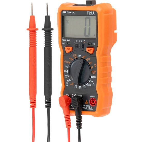 Multimetru digital, 1000 A, 20 A, 3xAAA, Strend Pro Premium
