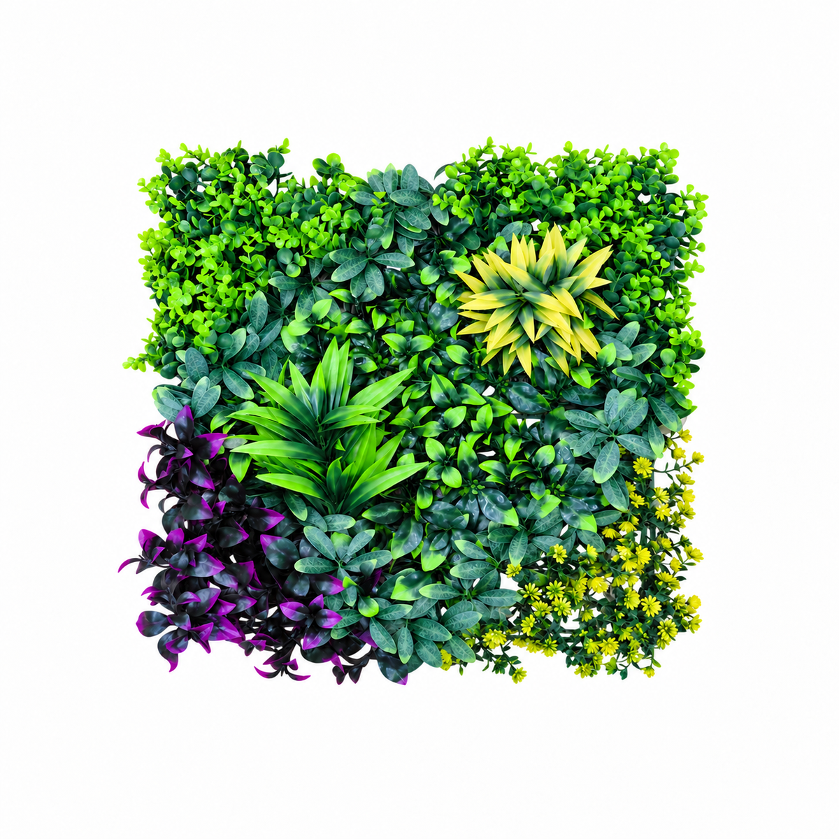 panou-verde-50x50cm-pvc-mix-62302