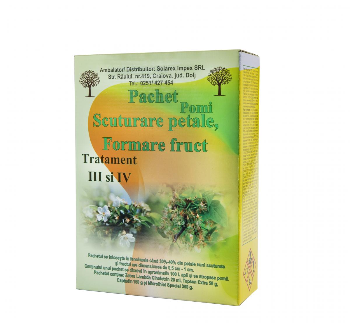 Pachet 3 și 4 pomi – 40% petale scuturate