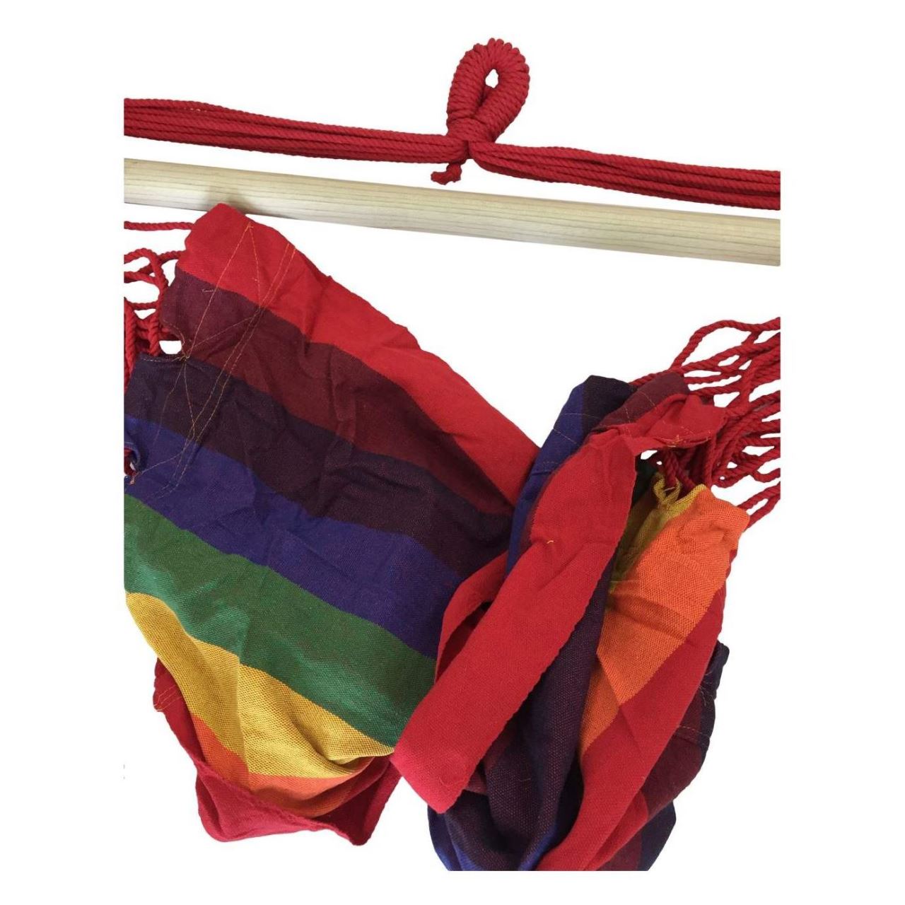 Hamac tip scaun, multicolor, max 130 kg, 150x130 cm, Garner