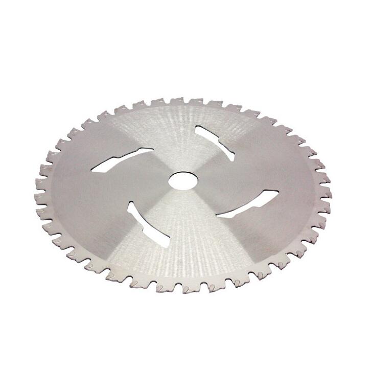 Disc circular vidia pentru motocoasa/trimmer, Micul Fermier, taiere arbusti, 255x25.4 mm, 40 dinti