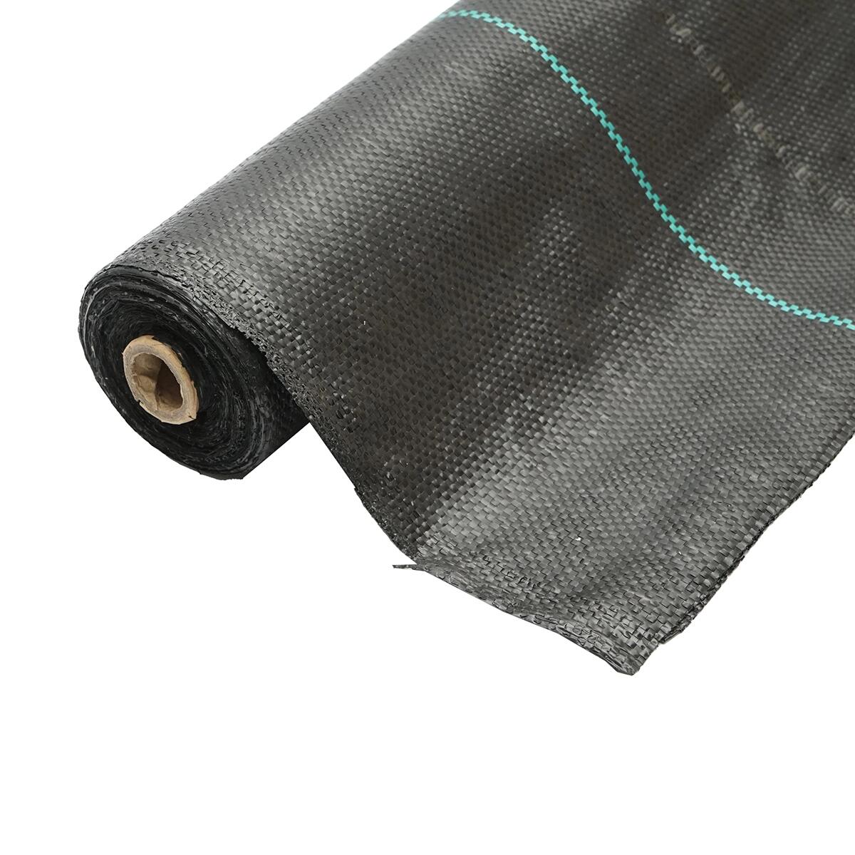 Folie antiburuieni, polipropilena, tesuta, neagra, 70 g/m2, 2x20 m