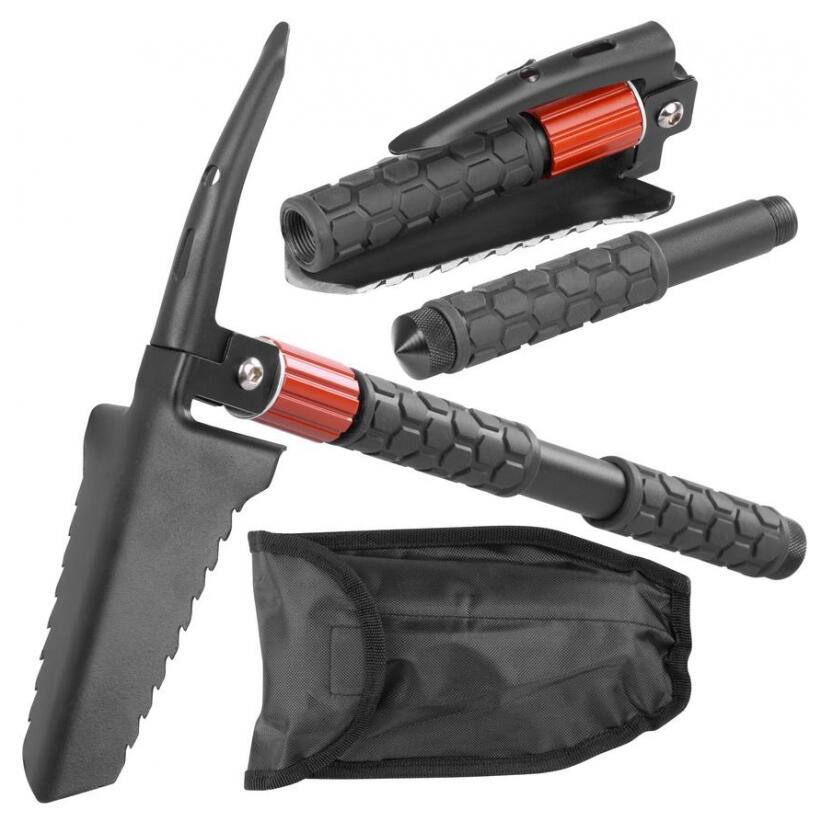Lopata multifunctionala, model Survival, negru, 8 in 1, 36x28 cm, Strend Pro