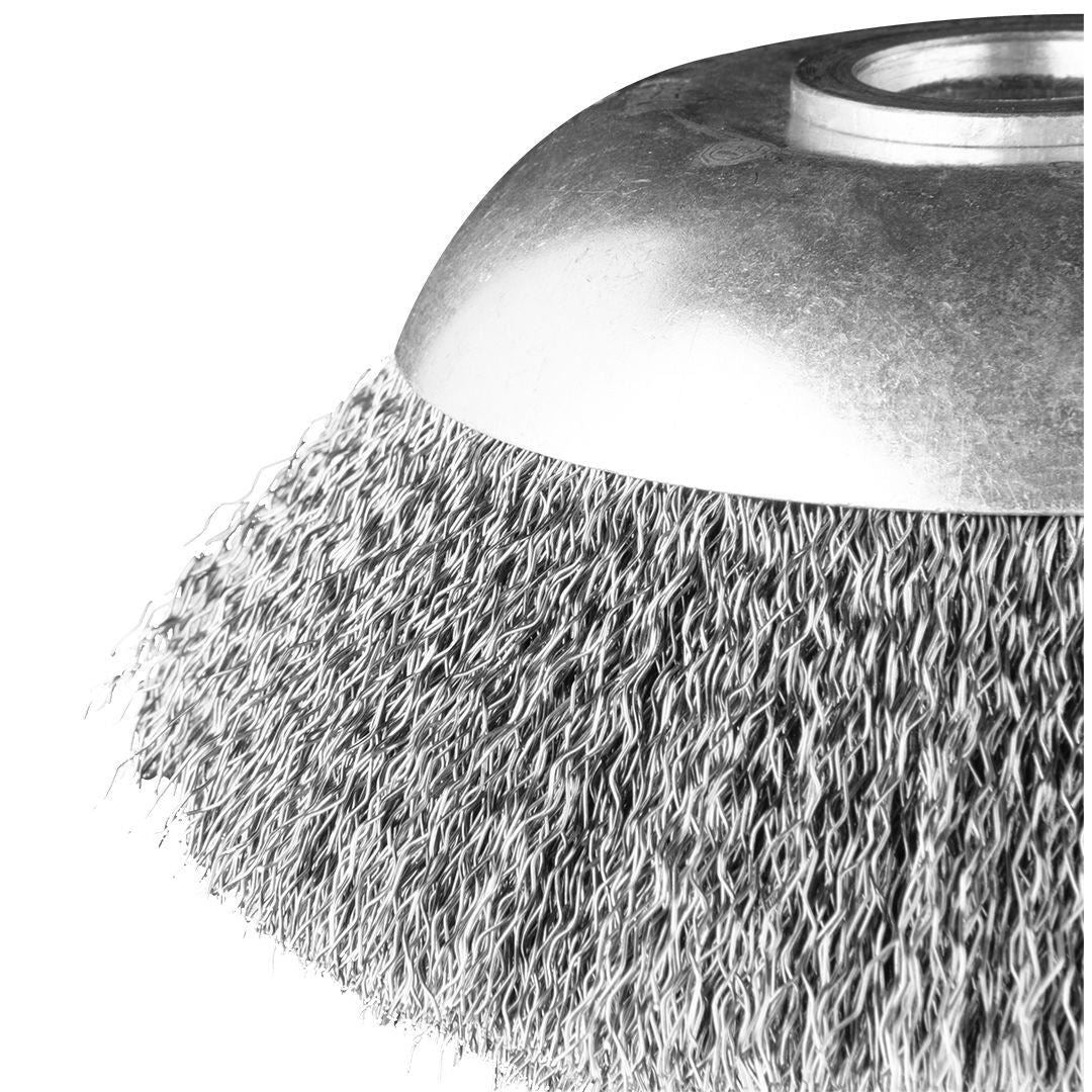 Perie sarma, circulara, pentru motocoasa/trimmer, otel, 150x25.4 mm, Graphite
