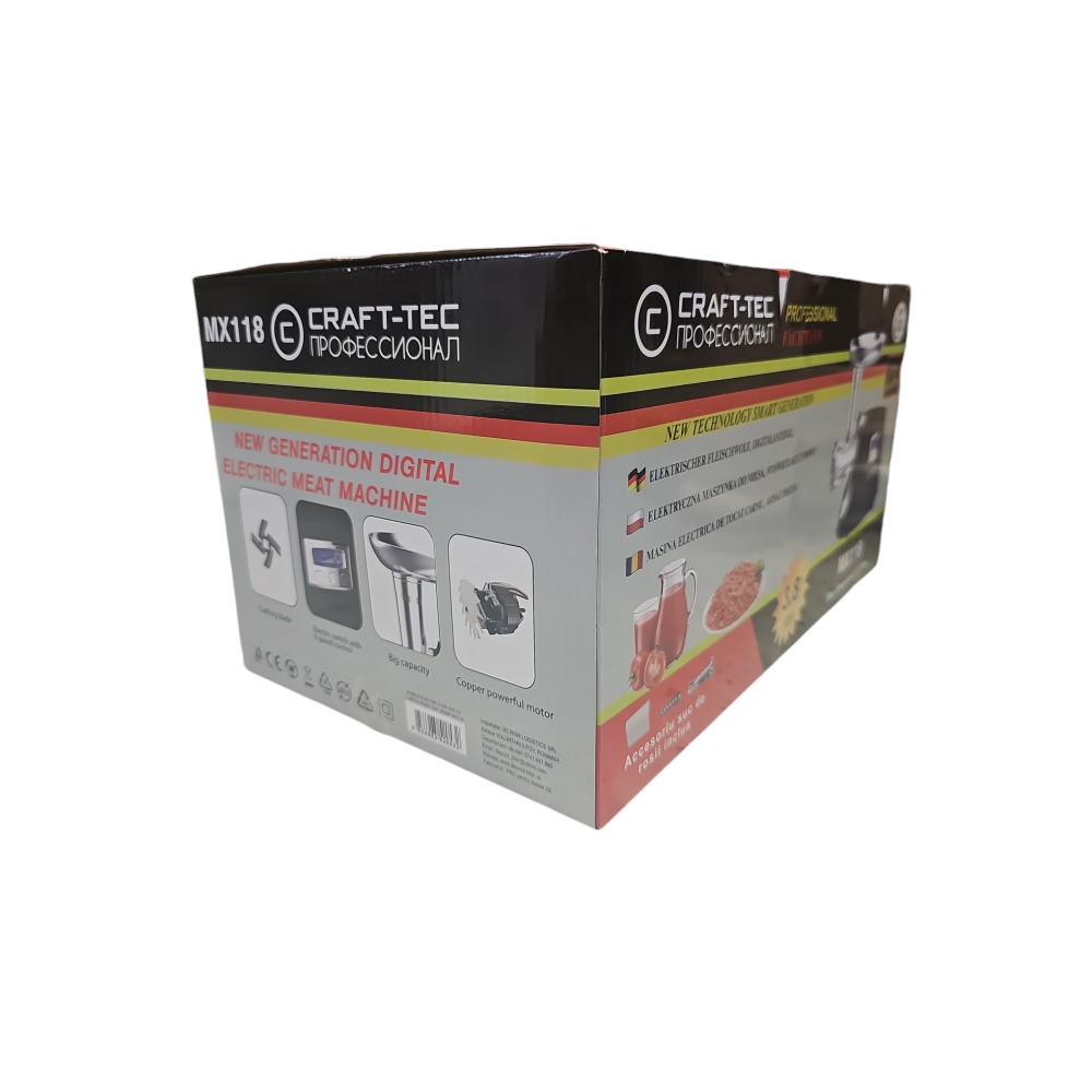 Masina de tocat carne electrica cu afisaj digital 3.8 kw