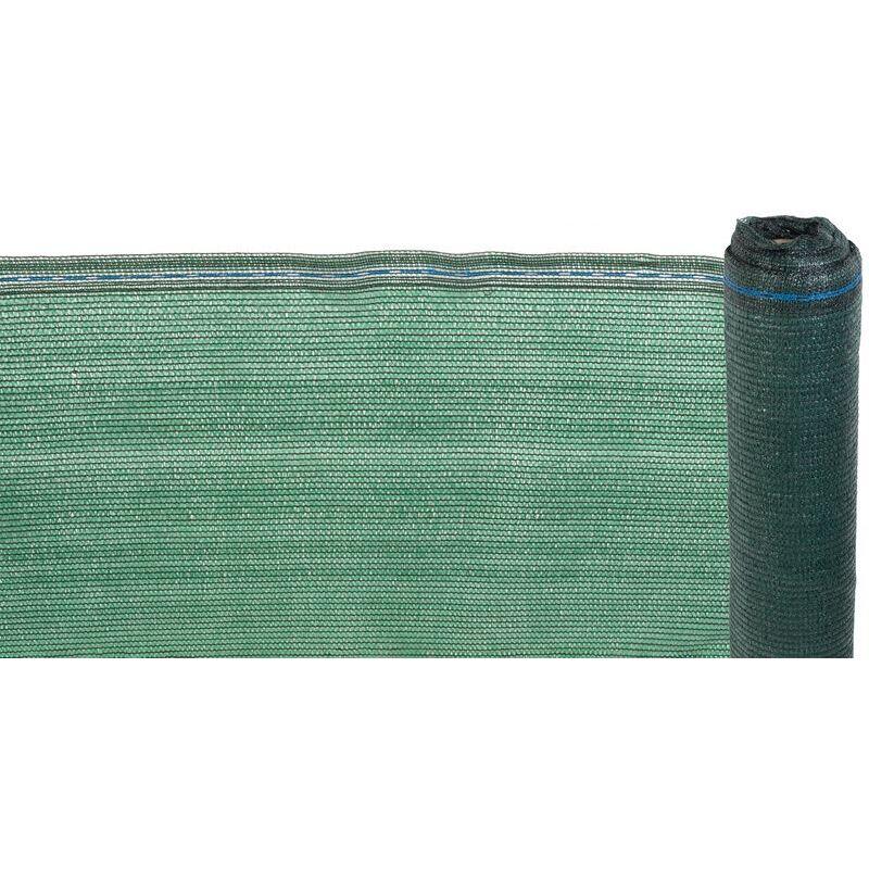 Plasa de umbrire, HDPE, UV, 80 g/mp, grad umbrire 85%, verde, 1.5x25 m, Strend Pro