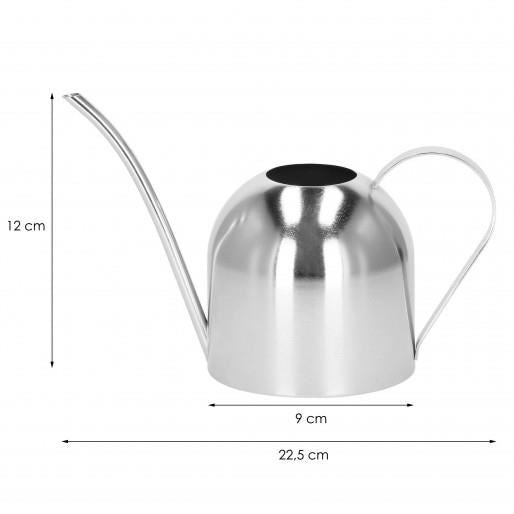 Stropitoare metalica, argintiu, 0.45 L, Springos