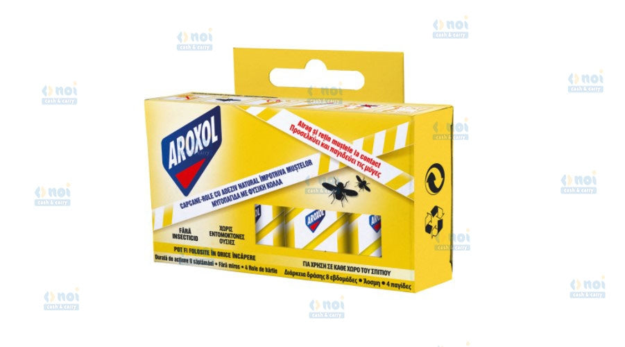aroxol-role-adezive-capcane-muste-4buc-set-5776