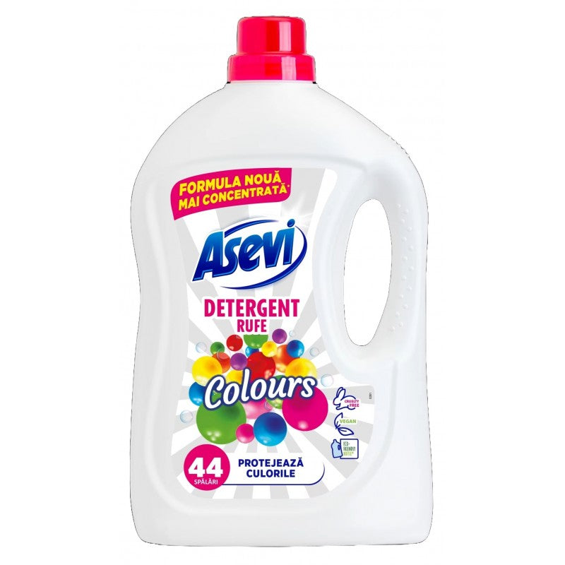 ASEVI DETERGENT RUFE LICHID 2.376L TRANDAFIR SALBATIC 44SPALARI