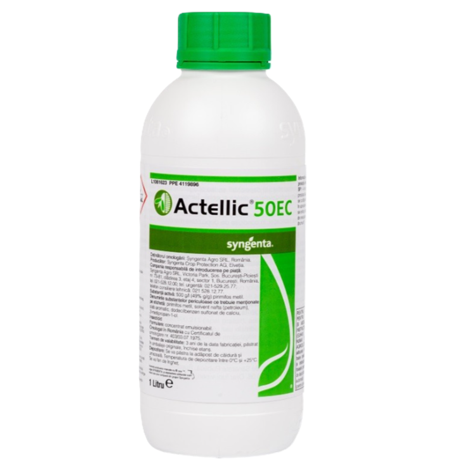 Insecticid Actellic 50 EC – Pirimifos Metil 500 g/L – Daunatori Depozite Cereale – Syngenta