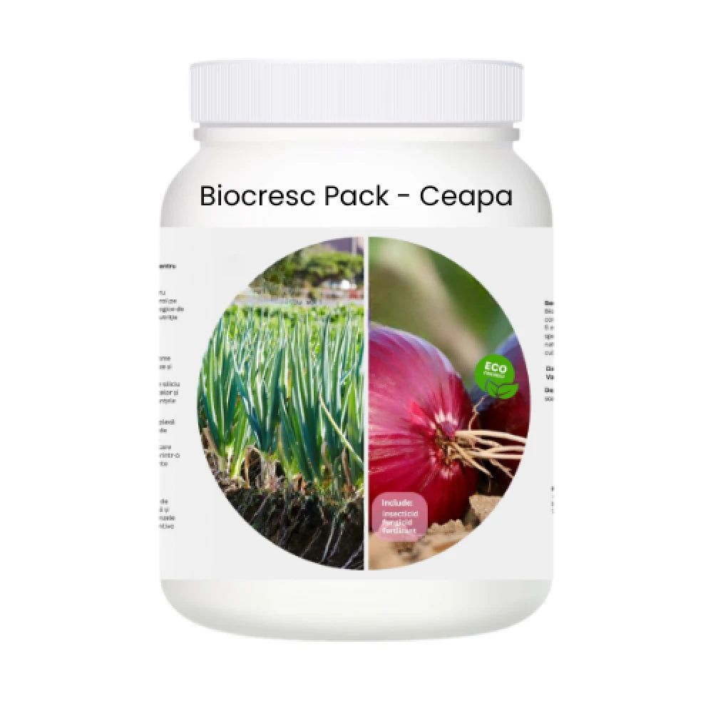 Pachet pentru gradina Biocresc pack Ceapa