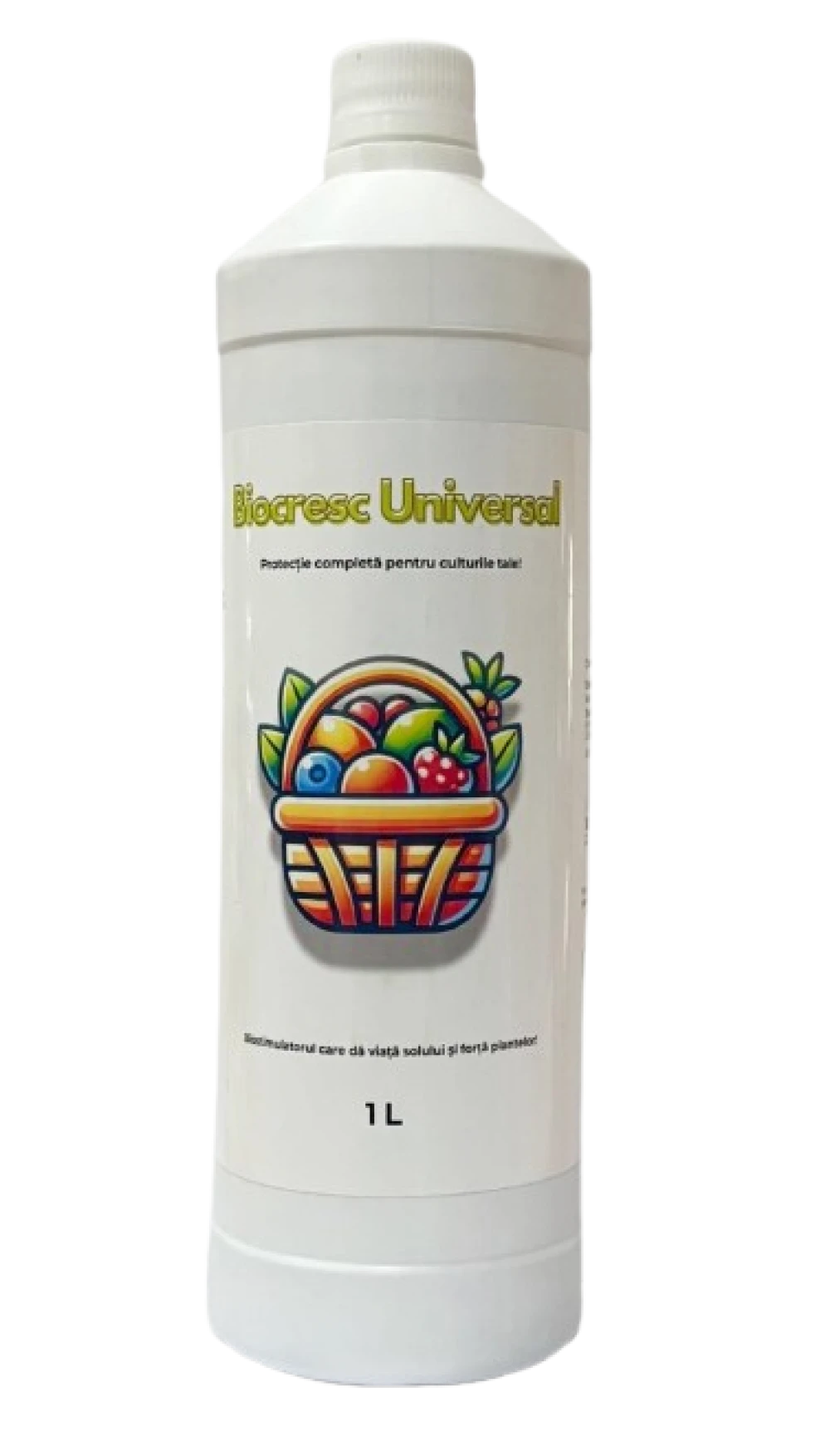 Biostimulator organic lichid pentru toate tipurile de culturi vegetale Biocresc Universal