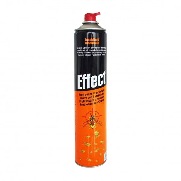 Insecticid aerosol împotriva viespilor și gărgăunilor – Effect