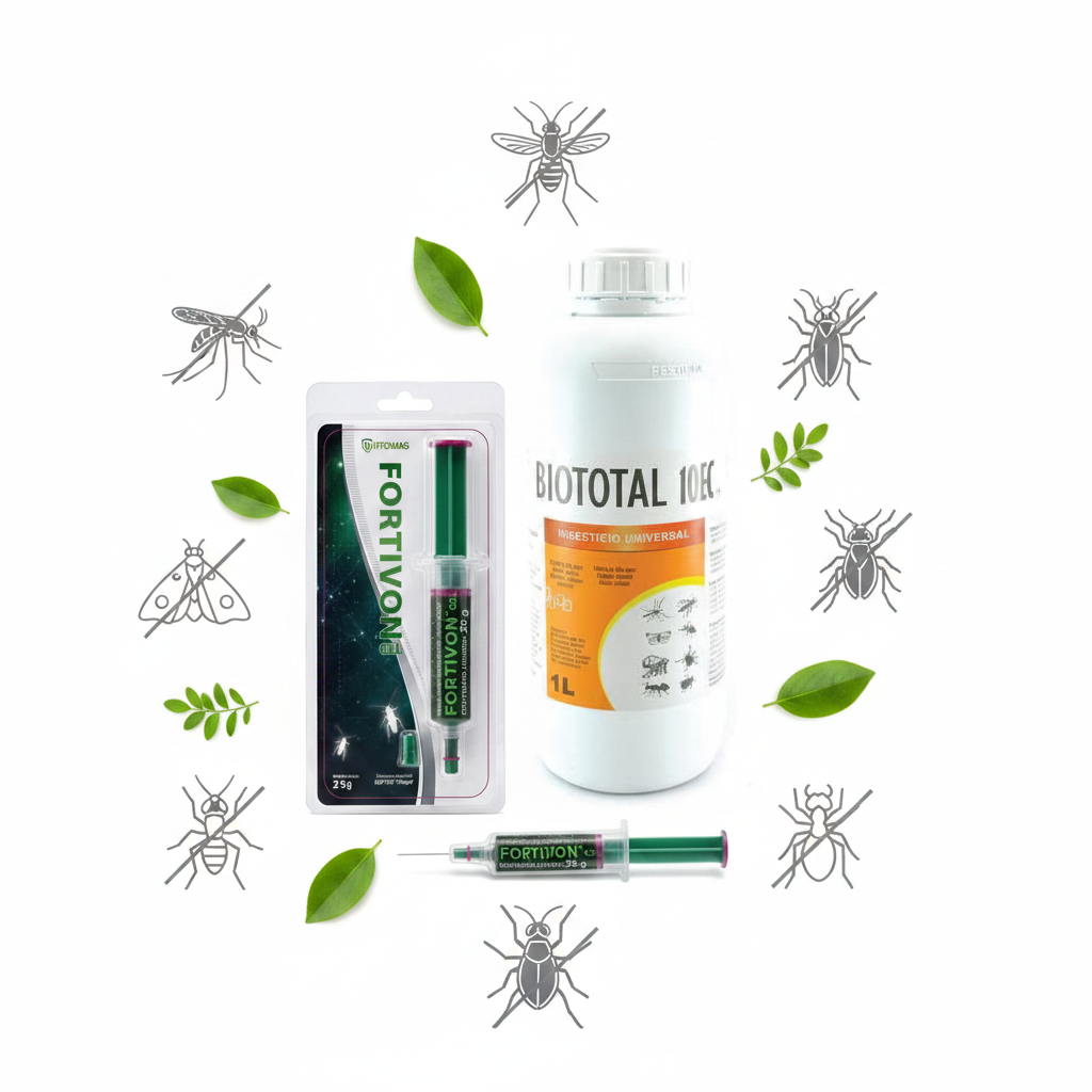 Pachet Protecție Casă si Curte – Biototal 10 EC 1L + Fortivon Gel Gândaci 25g