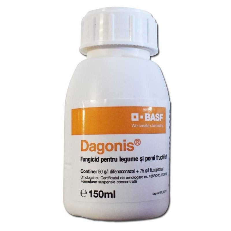 Dagonis - Fungicid Sistemic - Pomi Fructiferi, Legume - Fainare, Rapan, Alternarioza, BASF