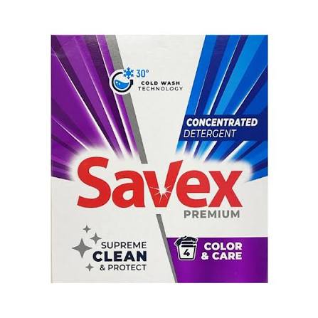 SAVEX DETERGENT RUFE AUTOMAT 320G COLOR CARE 4SPALARI
