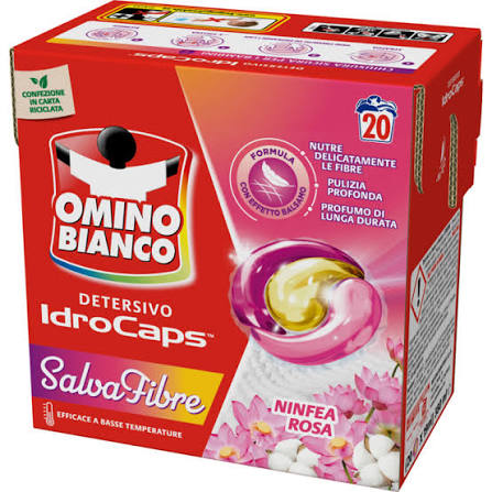 OMINO DETERGENT CAPSULE 20BUC NINFEA ROSA