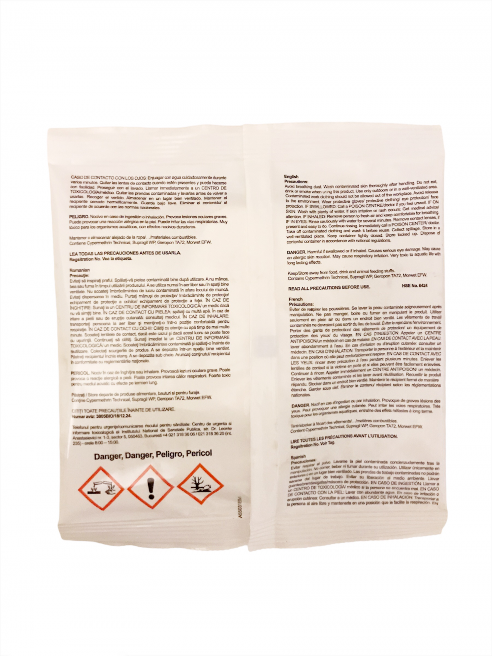 Cytrol Forte WP Insecticid Biocid Cu Cipermetrină Pentru Insecte Târâtoare Și Zburătoare