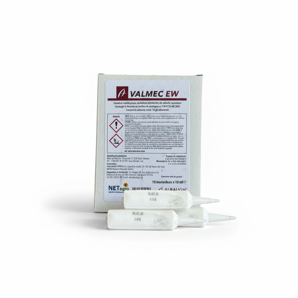 Acaricid Insecticid Valmec EW 1,8% Abamectin – Mușcă Minieră, Păianjen Roșu – Seră