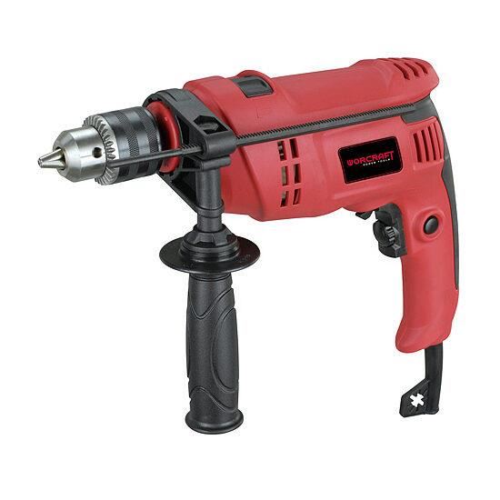 Masina de gaurit, insurubat (bormasina), cu percutie, 800 W, mandrina 1.5-13 mm, Worcraft