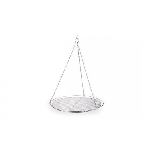 Grilaj, grill, pentru gratar, rotund, cu lant, 50 cm, Perfect Home