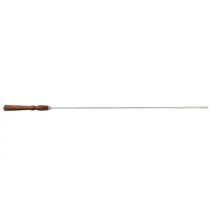 Tepuse frigarui, inox, maner lemn, 90 cm, Perfect Home